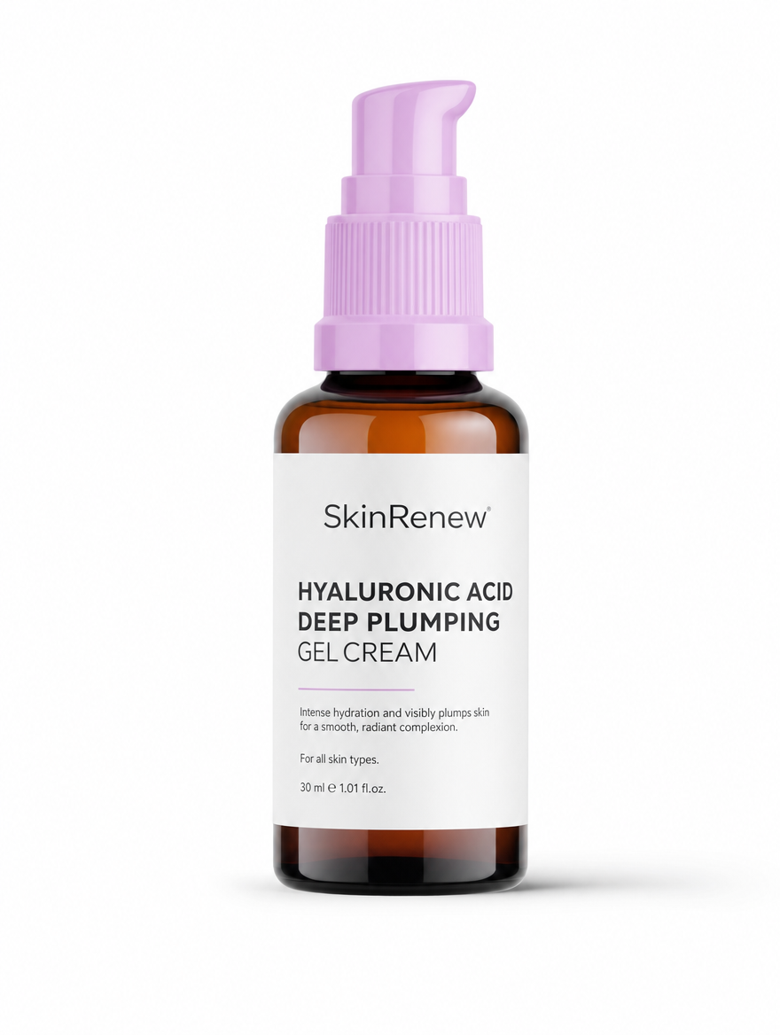 SkinRenew Hyaluronic Acid Deep Plumping Gel Cream 45ml tube