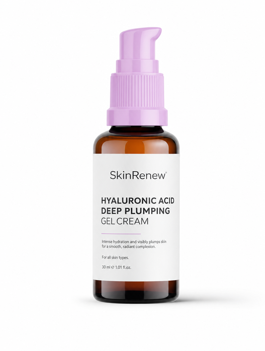 SkinRenew Hyaluronic Acid Deep Plumping Gel Cream 45ml tube