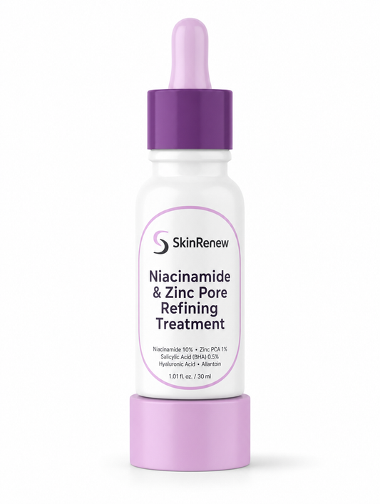 SkinRenew Niacinamide and Zinc Pore Refining Treatment 30ml bottle